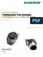 HERRAMIENTA TORNEADO POLIGONAL EUSKRON ISO 26623 / TURNING tools POLIGONAL