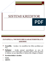 Hyrje Ne Financa - Sistemi Kreditor