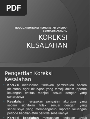 Koreksi Kesalahan