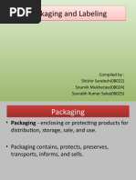 Download Packaging and Labeling by souravsaha86 SN29868697 doc pdf