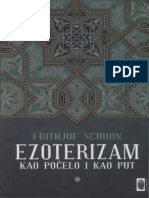 Frithjof Schuon Ezoterizam Kao Počelo I Kao Put PDF