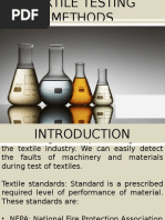 Textile Testing Methods