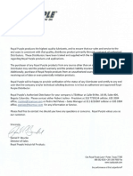 Authorized Distributor Letter