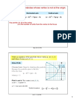 Parabolas Off Origin Notes