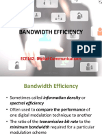 Bandwidth Efficiency