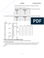 CDA 3103 Homework