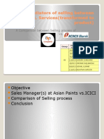 SellingProcess (Asian Paints vs. Icici) - Group1 - Assignment1