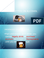 Newsletter On Alcohol