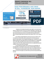 Database Server Performance Comparison: Dell PowerEdge R630 vs. HP ProLiant DL360 Gen9