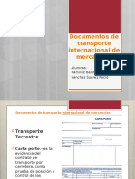 Documentos de Transporte Internacional de Mercancías