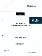 18 Radio - 3 Communications - 1