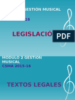 Legislación Módulo 2 Cultura