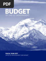President Obama's 2017 Budget Request