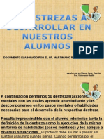 50-Destrezas A Desarrollar Con Mis Alumnos-Por Martiniano