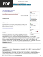 Acta Ortopédica Brasileira - Osteoporosis