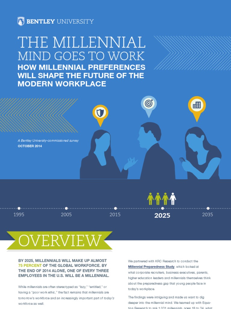Millennial Workforce Insights | PDF | Millennials | Employment