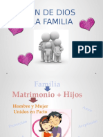 El Plan de Dios para La Familia