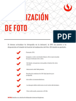 Actualizacion de Fotografia