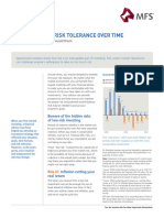 Managing Your Risk Tolerance Over Time