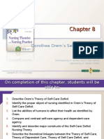 chapter 8  dorothea orems self-care deficit nursing theory