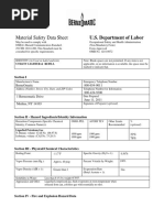 MSDS BF55-5.5 Oz. Butane Cylinder