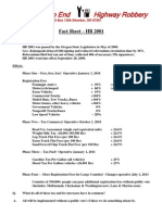 HB2001 Factsheet