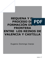 Requena y el proceso de formación de la frontera entre los Reinos de Valencia y Castilla