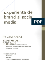 2 Brand Experience and Social Media