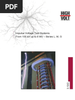 Impulse Voltage Test Systems From 100 KV Up To 6 MV - Series L, M, G