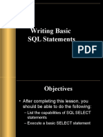 ChHAPTER 1 BASIC SQL STATEMENTS