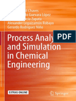 Process Analysis and Simulation in Chemical Engineering(2015)