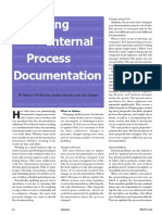 Updating Internal Process Documentation