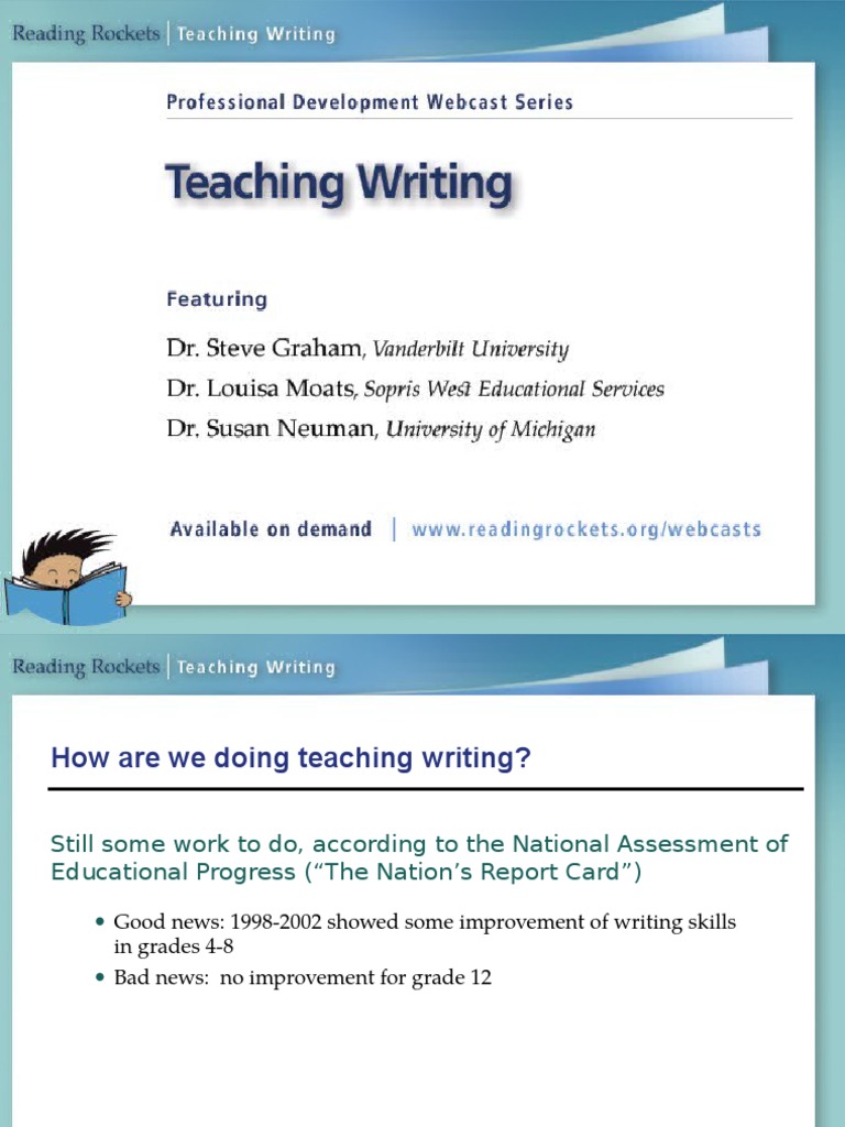Effective Writing Instruction Strategies | PDF | Spelling | Educational ...