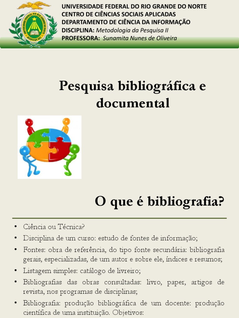 Pesquisa Bibliográfica e Documental | PDF | Livros | Science