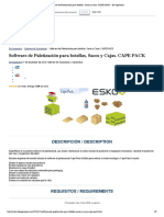 Software de Paletización para Botellas, Sacos y Cajas. CAPE PACK