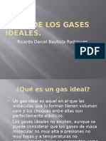 Gases Ideales Analisis de Fluidos