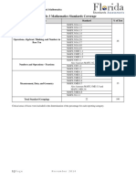 Grade 3 Mathematics Standards Coverage: Test Design Summary and Blueprint: Mathematics