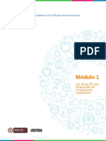 Modulo 1 - Uso de Las TIC para El Desarrollo de Competencias Matemáticas