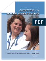 School Nursing - Nursing Competencies Tool