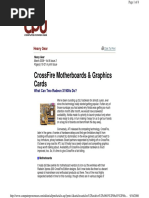 CrossFire Motherboards & Graphics Cards