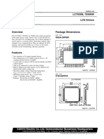 LC7930N, 7930NW CMOS LCD drivers overview and specs