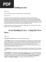 Event Handling