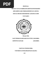 Download Proposal Hexamine  by aman SN298822849 doc pdf