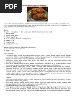 Contoh Proposal Bisnis Restoran Ayam Goreng