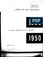San Francisco DepartmThe Population of San Francisco A Half Century of Changeent of City Planning - 1954 - The Population of San Francisco a Half Century of Change