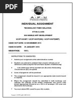Assignment Cover IOS