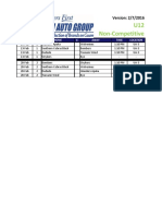 2016 - Triple J RWYL - U12 Non-Competitive Schedule 02.07.16