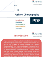 Careers in Fashion Choreography PDF