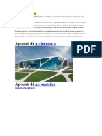Appunti  tecniche - Architettura, Aeronautica, Ingegneria tecnico