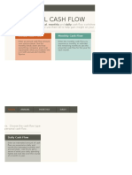 Simple Personal Cash Flow Statement